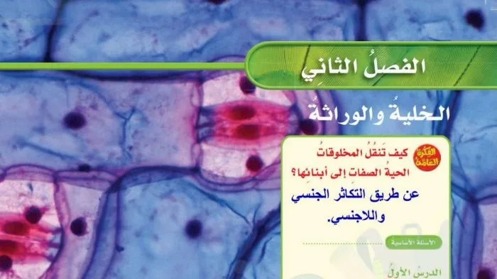 حل الفصل الثاني الخلية والوراثة