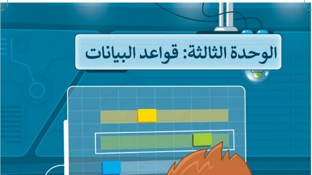 حل الوحدة الثالثة قواعد البيانات