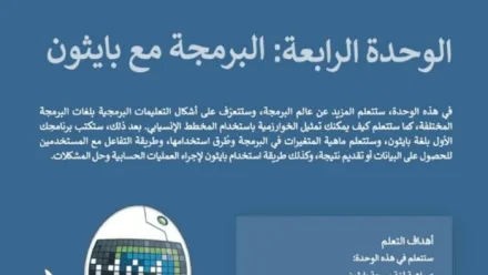 حل الوحدة الرابعة